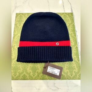 Gucci Logo Wool Beanie
